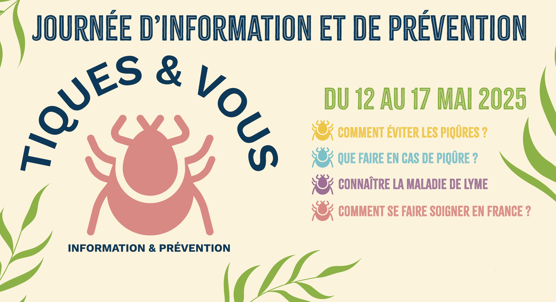 Tiques & Vous : tout le programme
